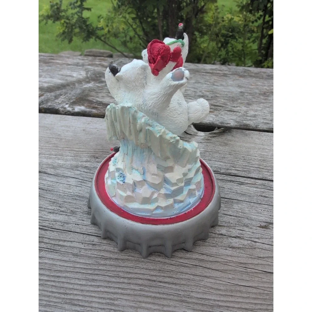 Vntg Franklin Mint Coca-Cola Polar Bears 